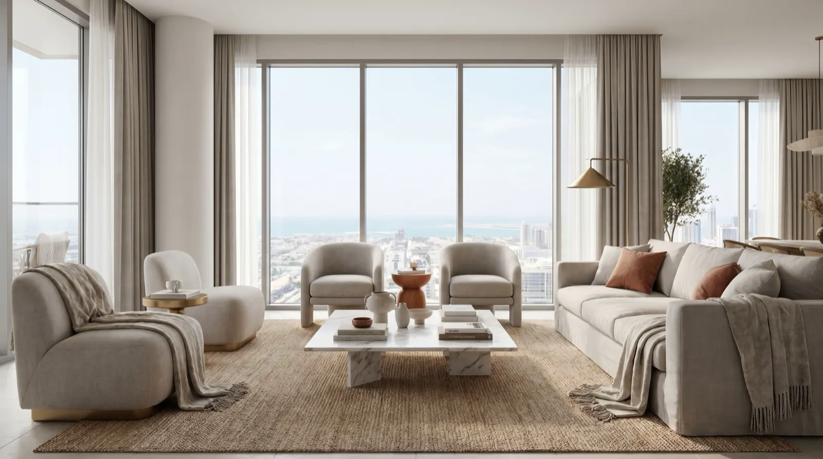 Well-presented Dubai apartment set up as a short-term rental